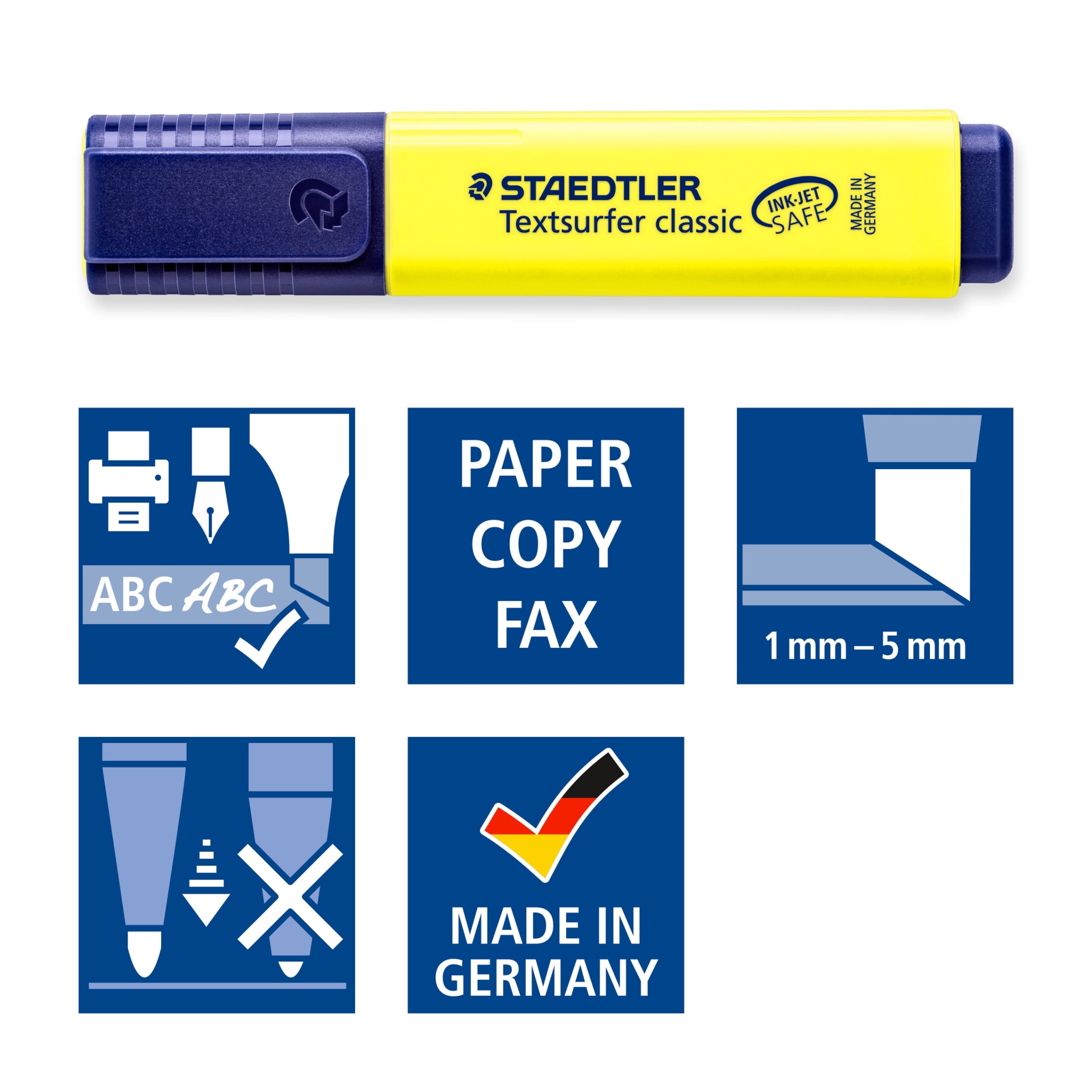 Staedtler Stationery Textsurfer Highlighters 4 Pack thumbnail 5