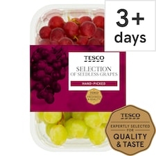 Tesco Seedless Grape Selection Pack 500G
