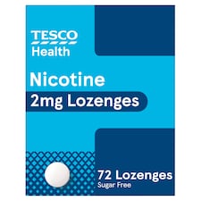Tesco Nicotine 2Mg Lozenges 72S