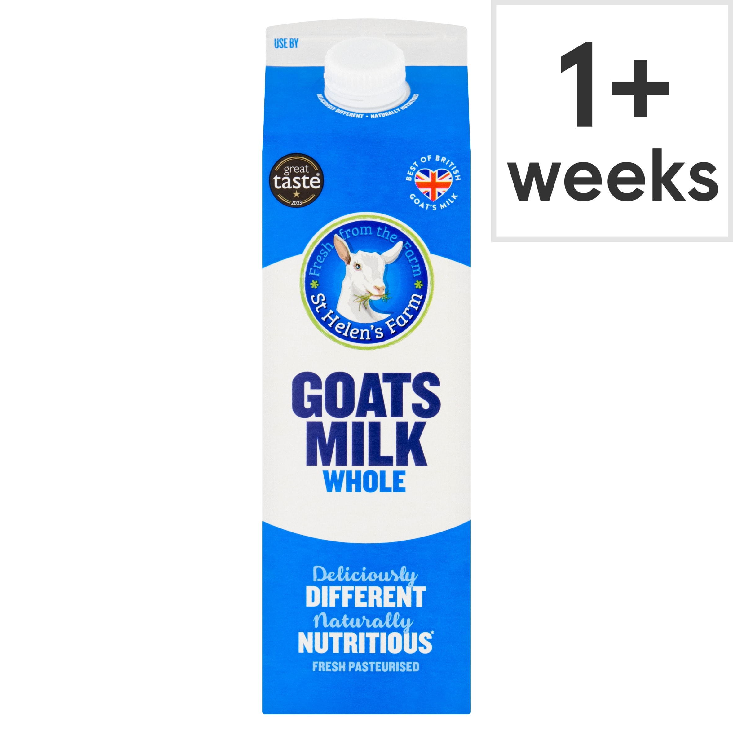 St Helen's Farm Whole Goats Milk
