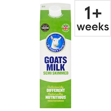 St Helen's Fresh Semi Skimmed Goats Milk 1 Litre