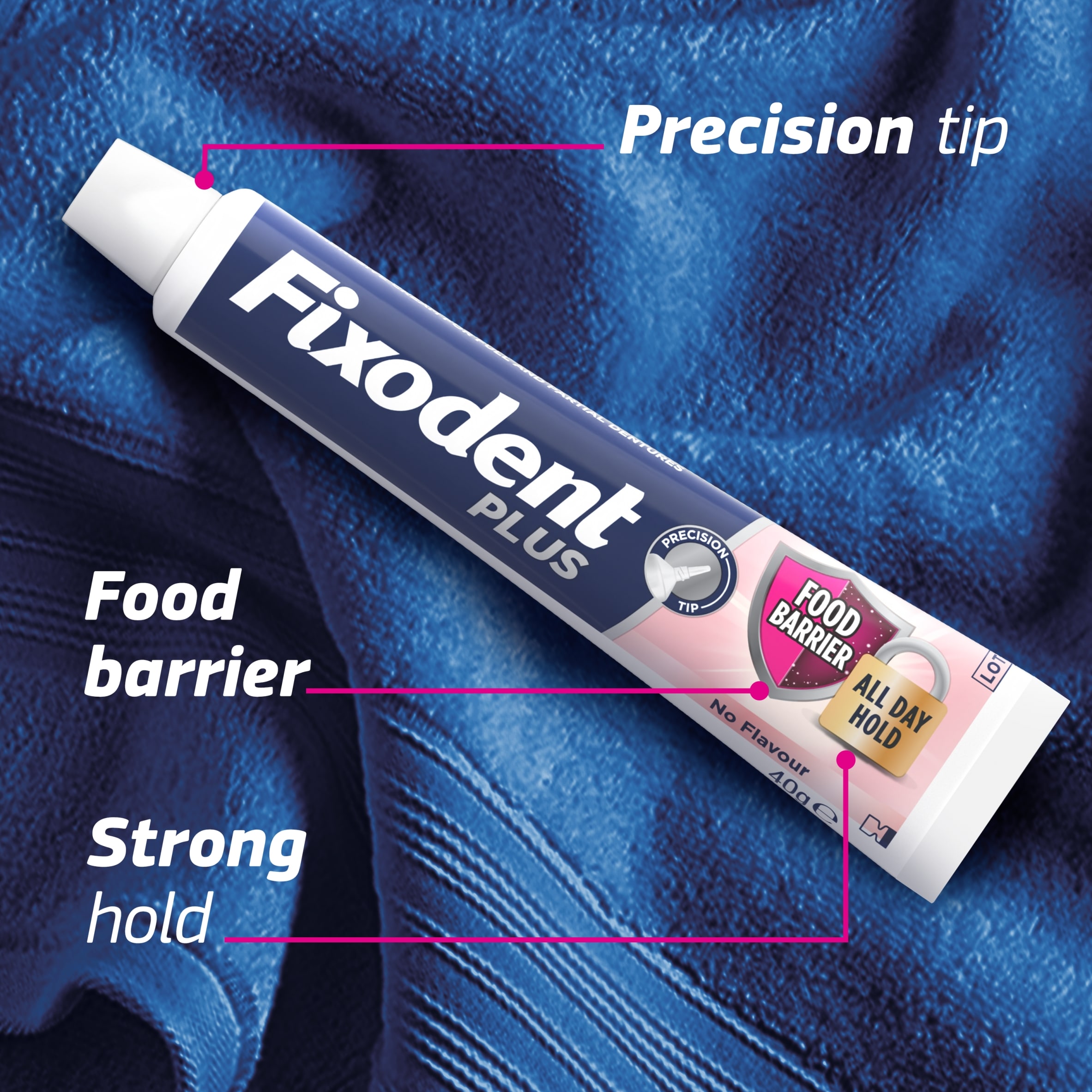 Fixodent Plus Bestfood Seal Adhesive 40G thumbnail 5