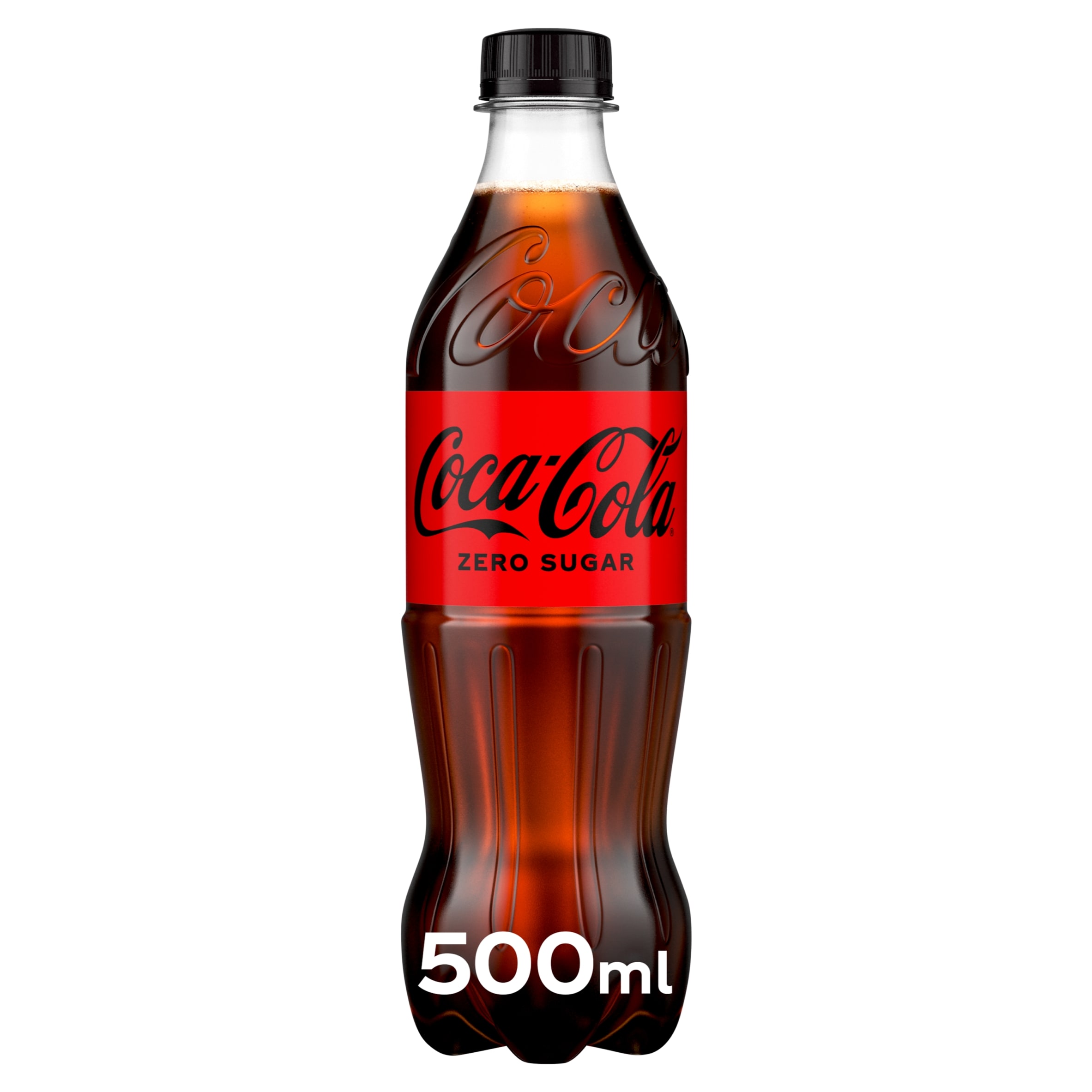 Coca-Cola Zero Sugar Soft Drink Bottle 500 mL