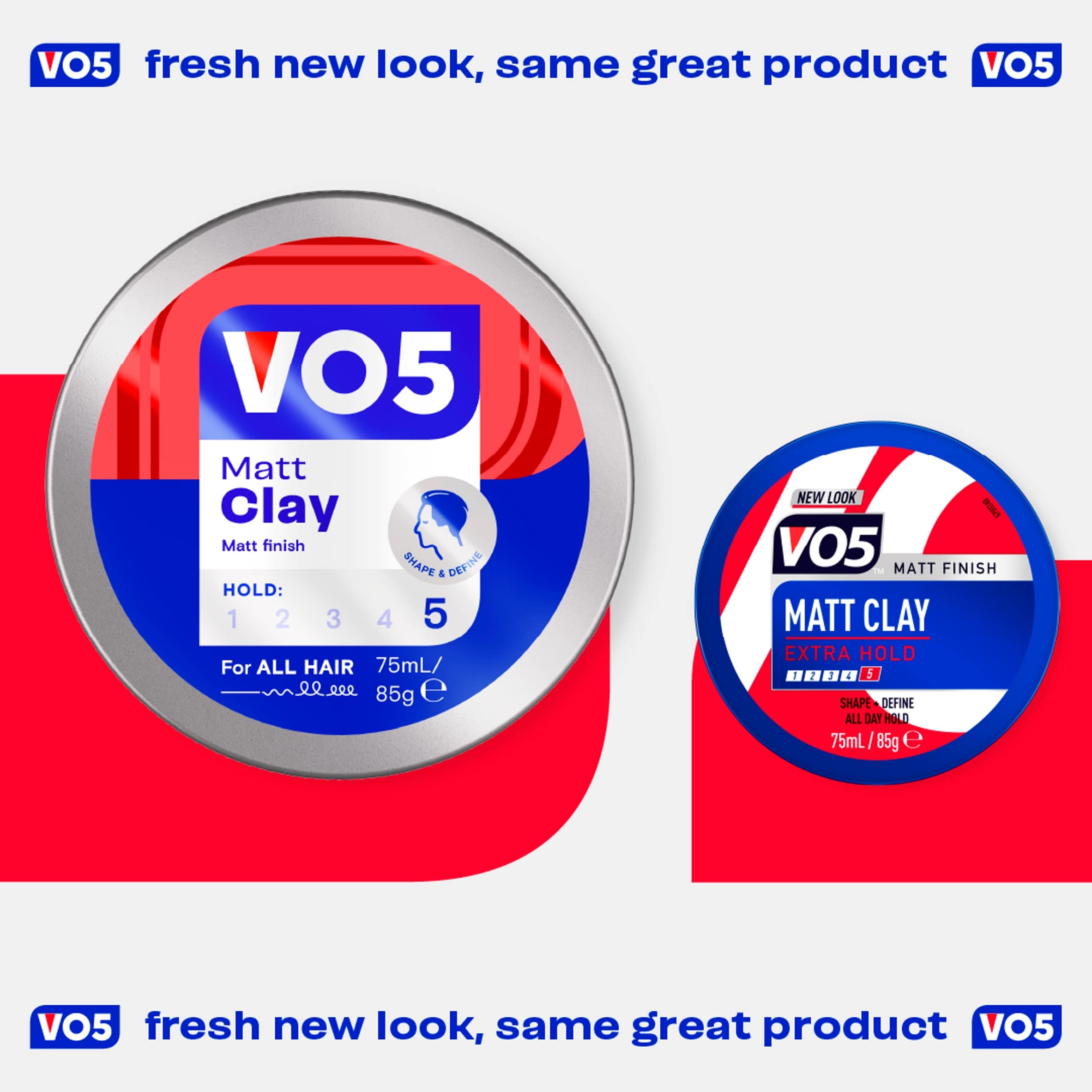 Vo5 Extreme Style Matte Clay 75Ml thumbnail 5