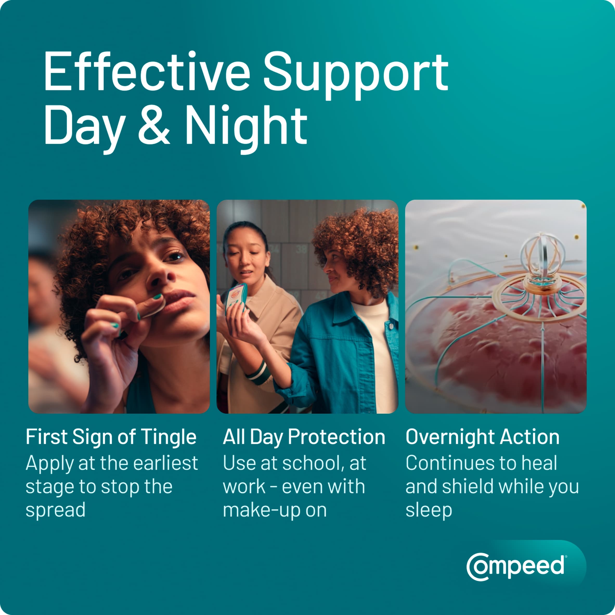 Compeed Invisible Cold Sore Patch 15s thumbnail 4