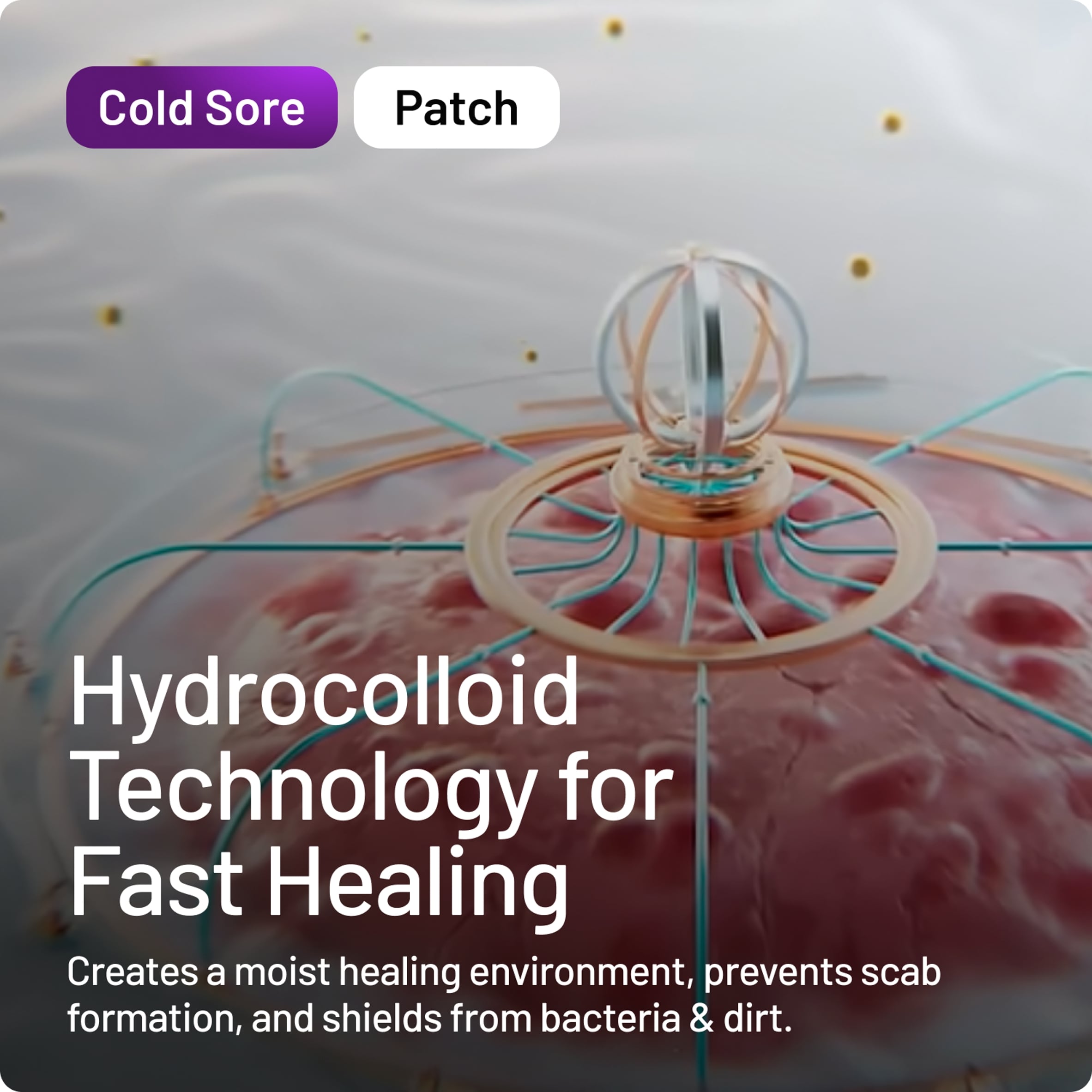 Compeed Invisible Cold Sore Patch 15s thumbnail 5