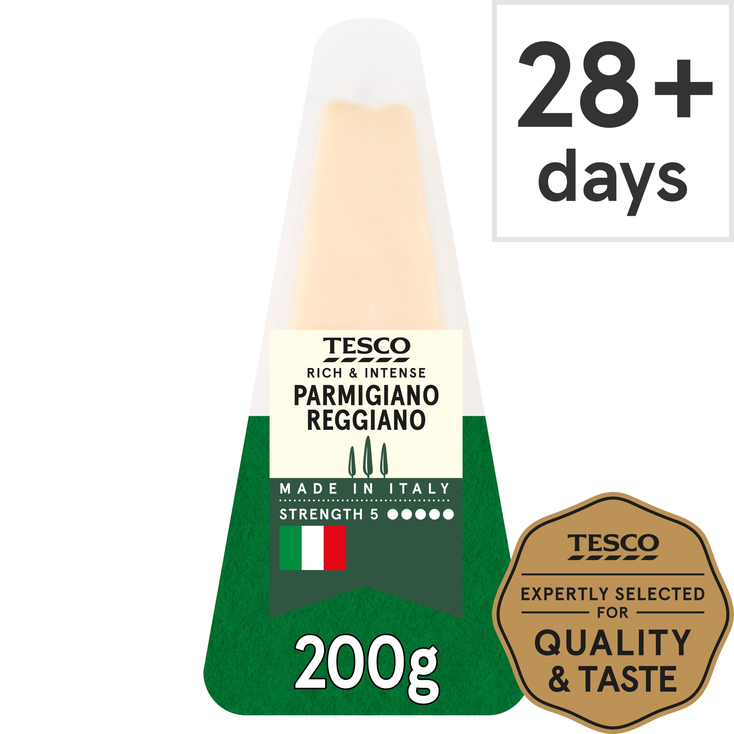 Tesco Parmigiano Reggiano Cheese 200 G