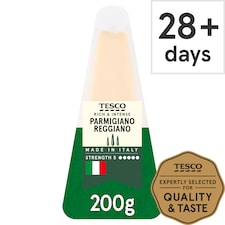 Tesco Parmigiano Reggiano Cheese 200 G