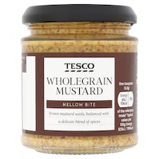 Tesco Wholegrain Mustard 180G