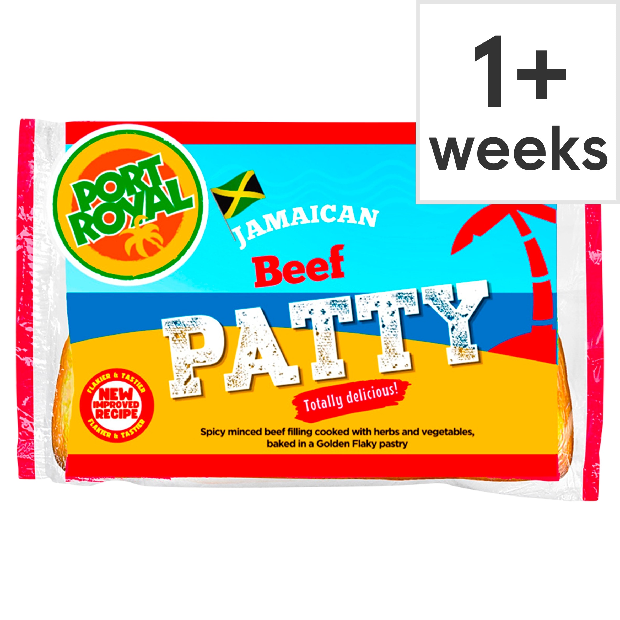 Port Royal Jamaican Beef Patty 140g