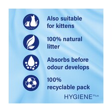 Catsan Hygiene Non-Clumping Cat Litter 20L thumbnail 4