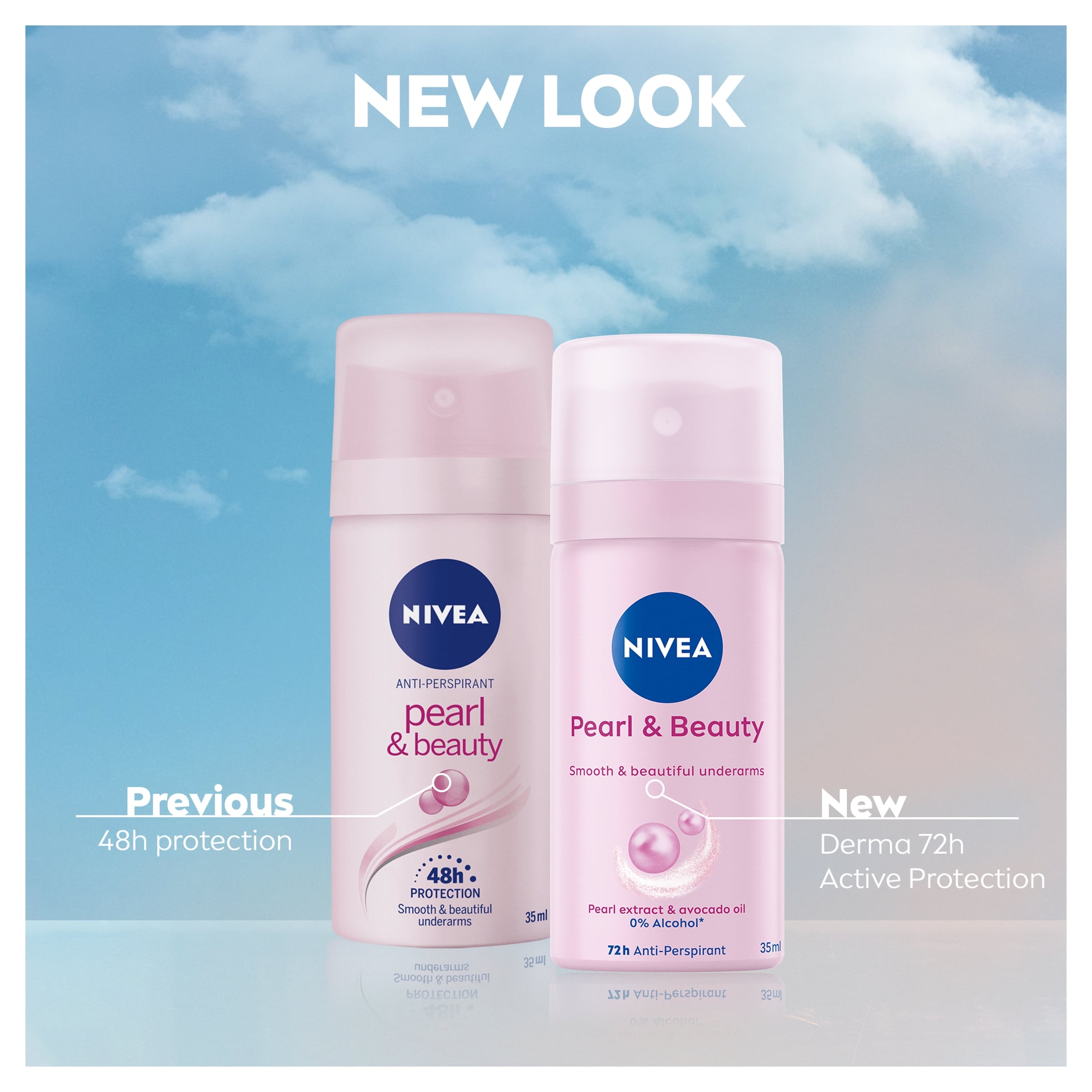 NIVEA Pearl & Beauty Anti-Perspirant Deodorant Spray 35ml thumbnail 4