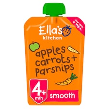 Ella's Kitchen Apples Carrots Plus Parsnips 120G