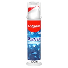 Colgate Max Fresh Cooling Crystals Toothpaste Pump 100ml