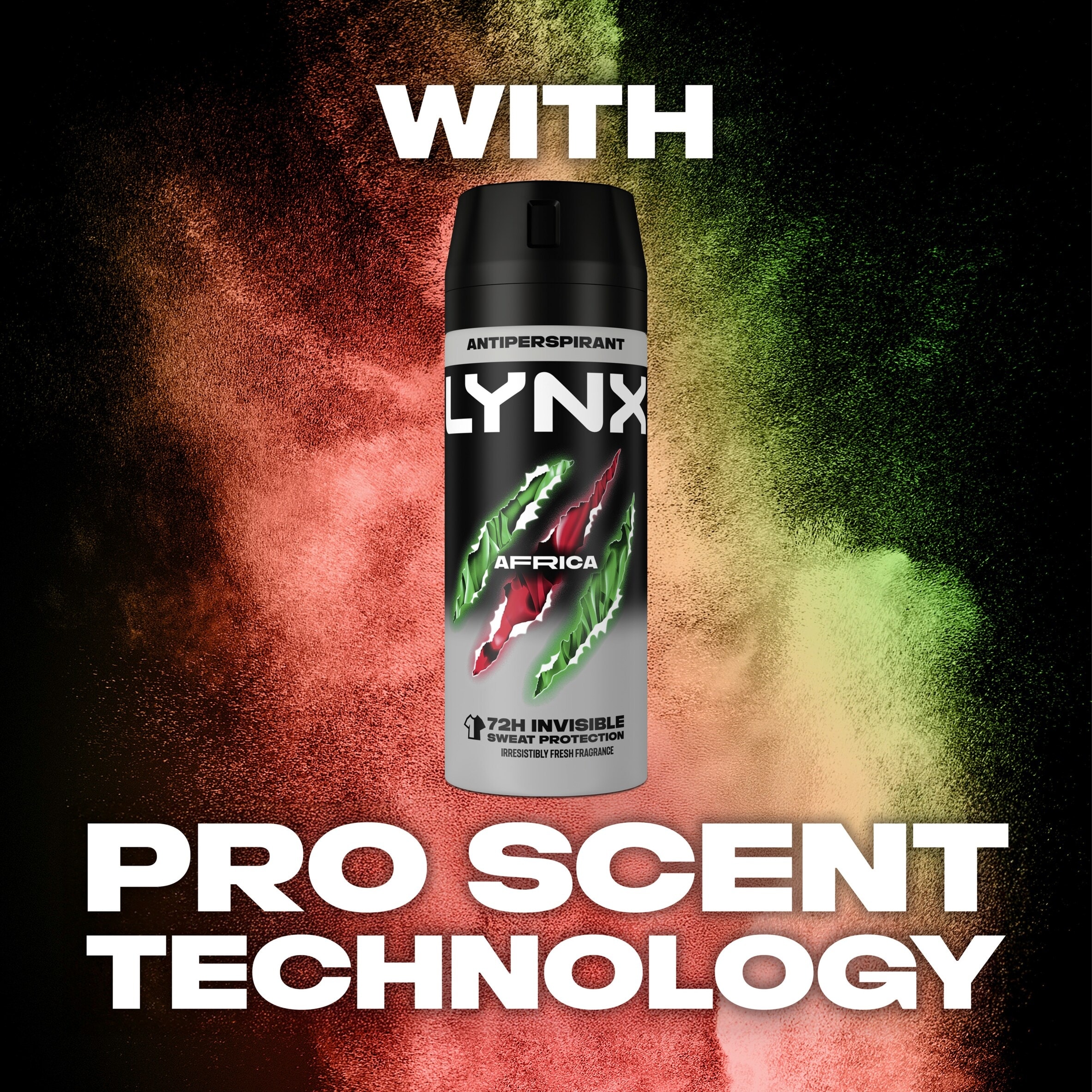 Lynx Africa 72h Antiperspirant Deodorant for Men 150ml thumbnail 4