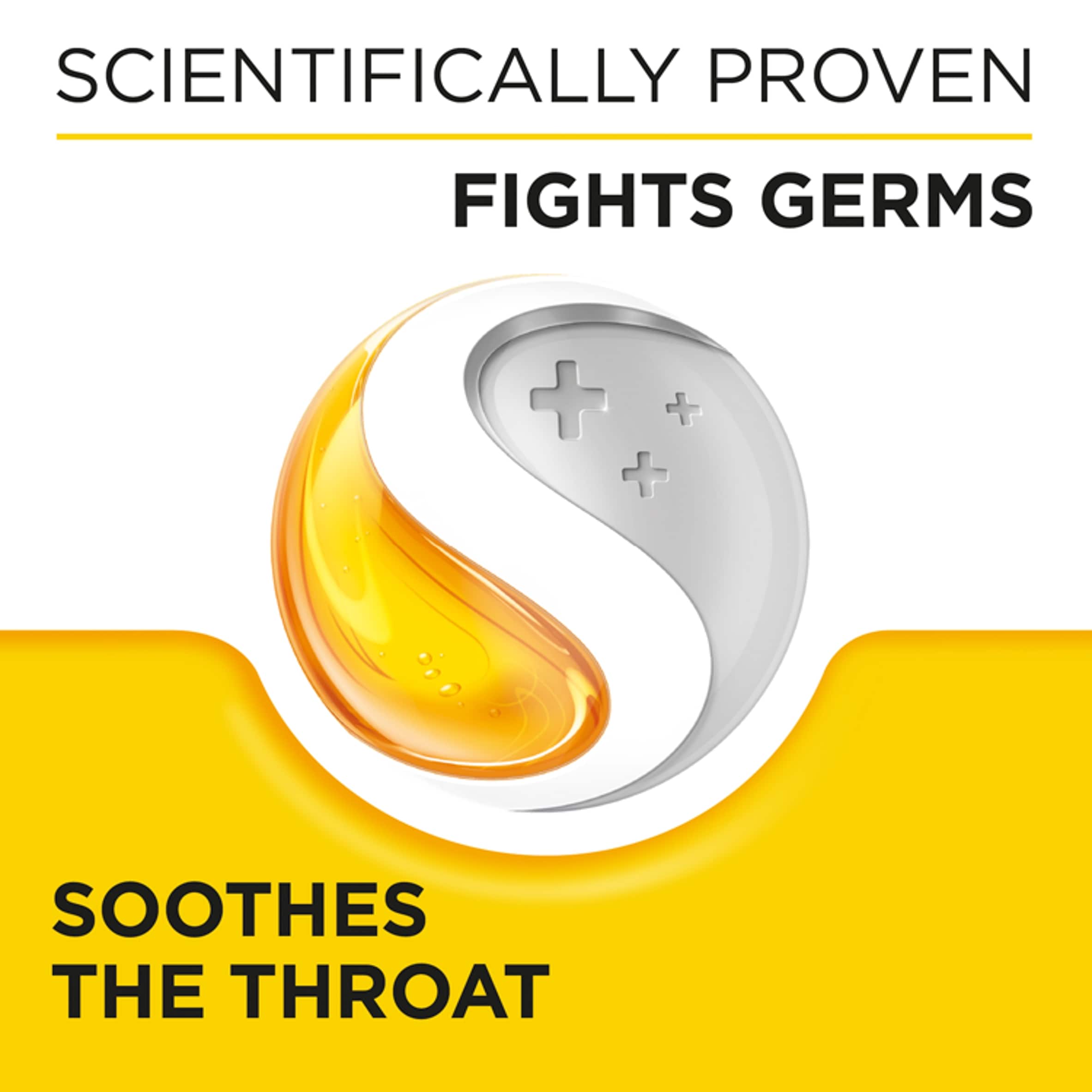 Strepsils Triple Action Honey & Lemon Throat Lozenges 16 Pack thumbnail 2