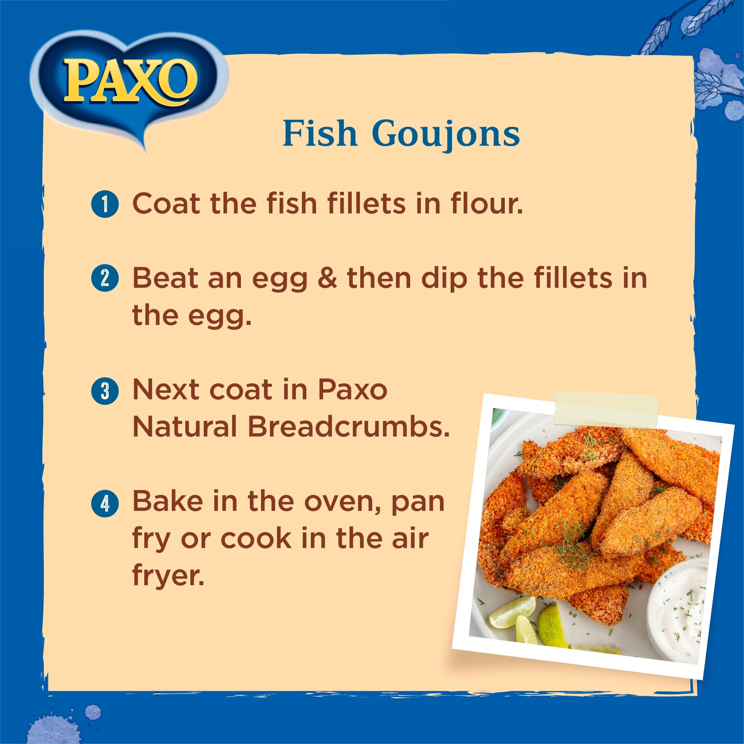 Paxo Natural Breadcrumbs 227G thumbnail 3