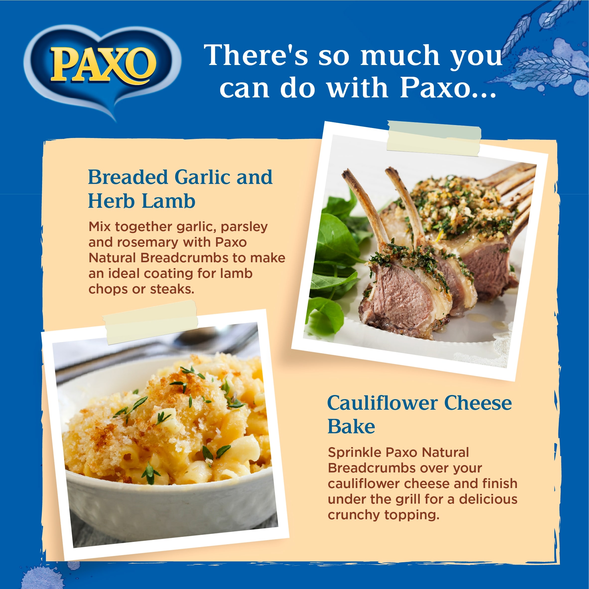 Paxo Natural Breadcrumbs 227G thumbnail 4