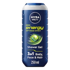 NIVEA MEN Energy Mint Extract Shower Gel 250ml