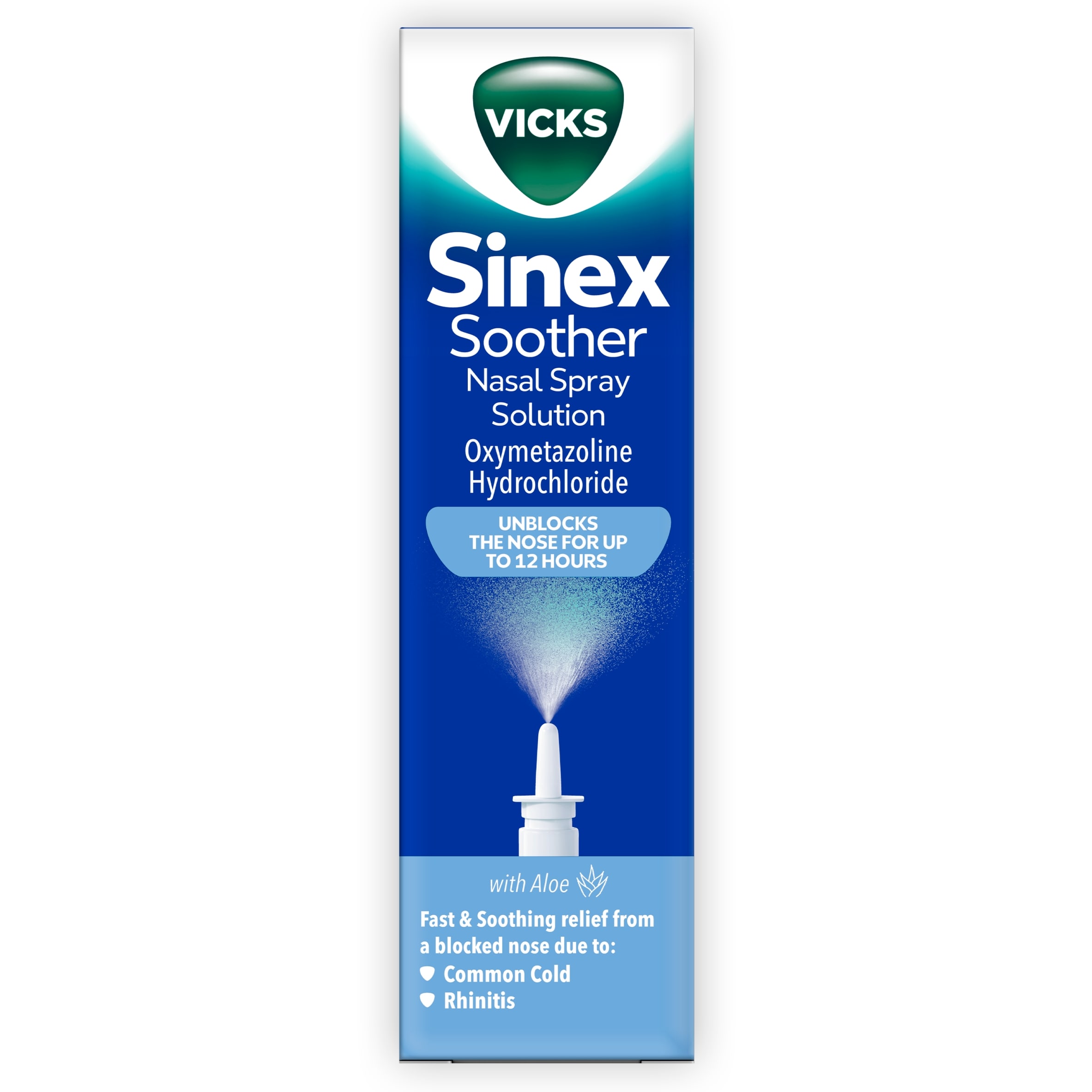 Vicks Sinex Nasal Spray Soother Pump