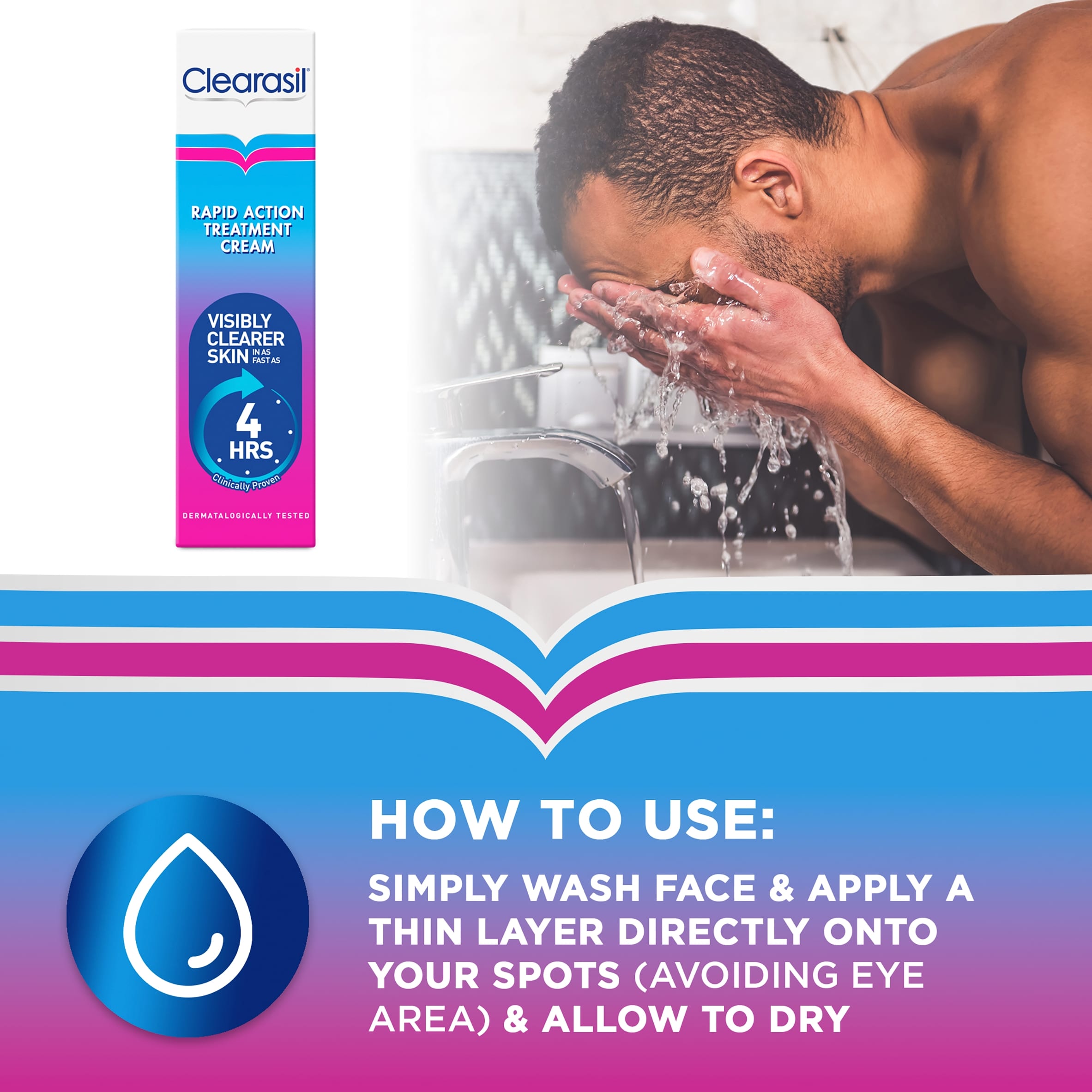 Clearasil Ultra Rapid Action Treatment Cream 25Ml thumbnail 5