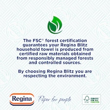 Regina Blitz Kitchen Roll 140 Supersized Sheets 2 Roll thumbnail 5