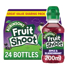 Fruit Shoot Apple & Blackcurrant Kids Juice Drink 24x200ml