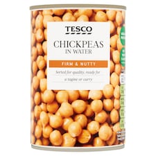 Tesco Chickpeas In Water 400G