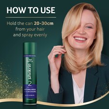 Silvikrin Natural Hair Spray 400Ml thumbnail 4