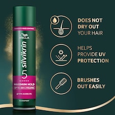 Silvikrin Maximum Hold Hair Spray 400Ml thumbnail 3