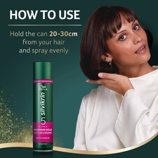 Silvikrin Maximum Hold Hair Spray 400Ml thumbnail 4