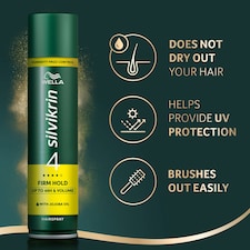 Silvikrin Firm Hold Hair Spray 400Ml thumbnail 3