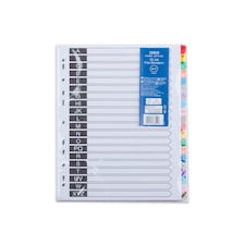 Tesco A4 File Dividers A-Z