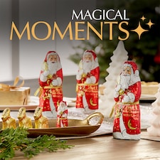 Lindt Milk Chocolate Santa 40G thumbnail 2