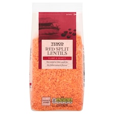 Tesco Red Split Lentils 1Kg