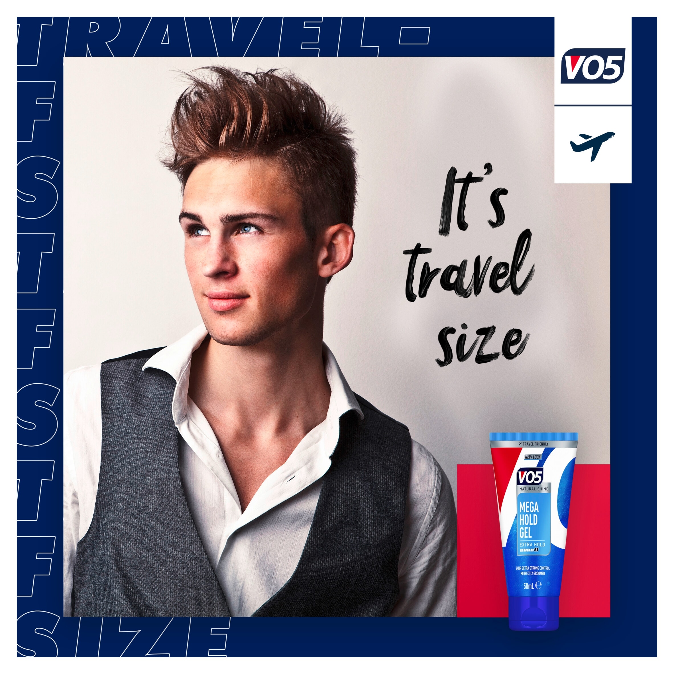 Vo5 Mega Hold Styling Hair Gel 50Ml thumbnail 5