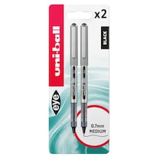 Uniball 157 Eye Rollerball Black 2 Pack