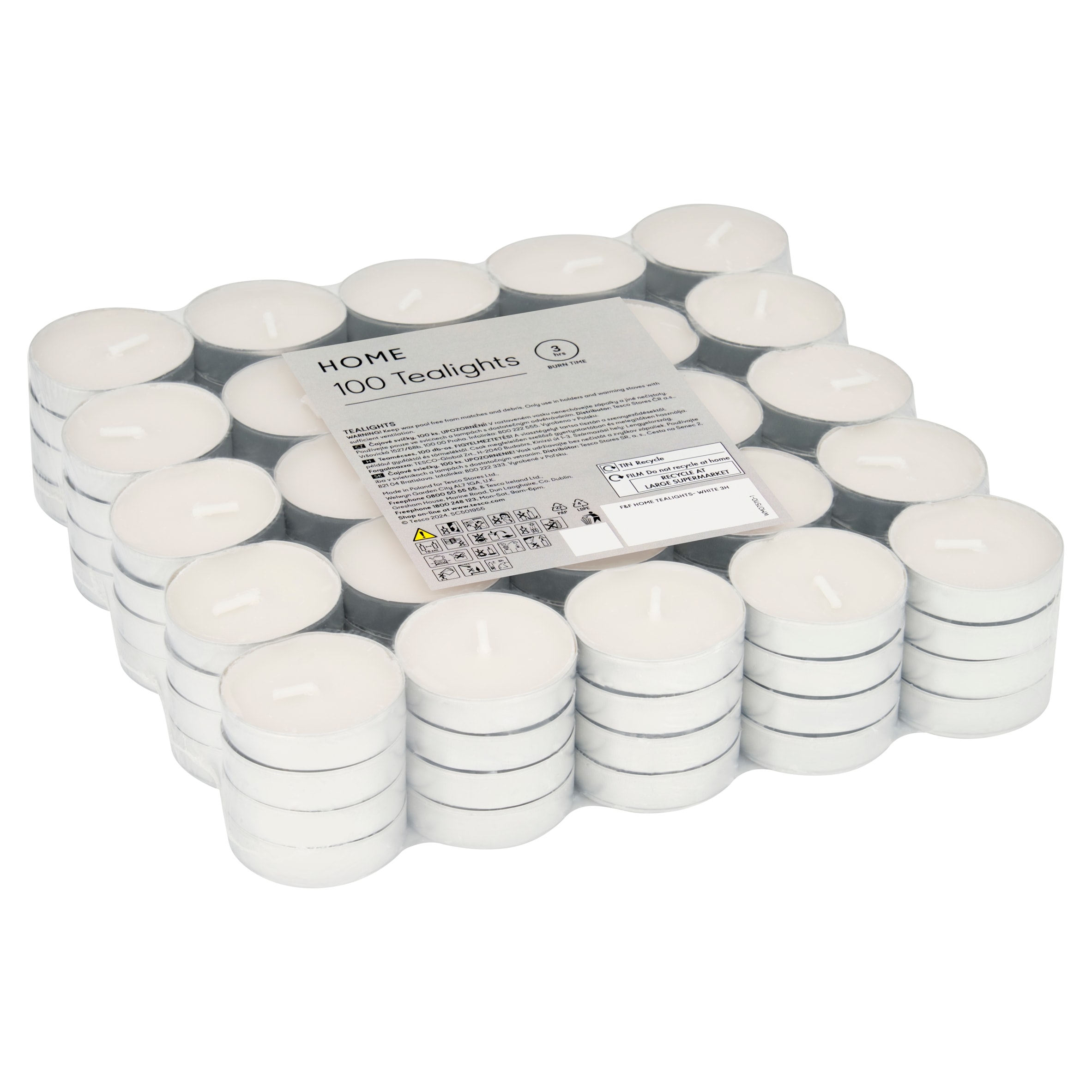 F&F Home Tealights 100 Pack