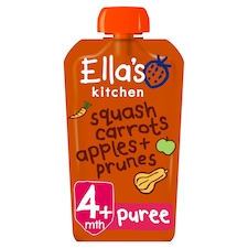 Ella's Kitchen Butternut Carrot Apple Prune 120G