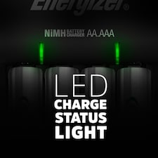 Energizer Base Charger with 4 AA rechargeable Batteries included thumbnail 5