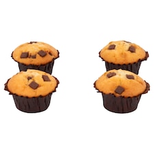 Tesco Chocolate Muffins 4 Pack thumbnail 3