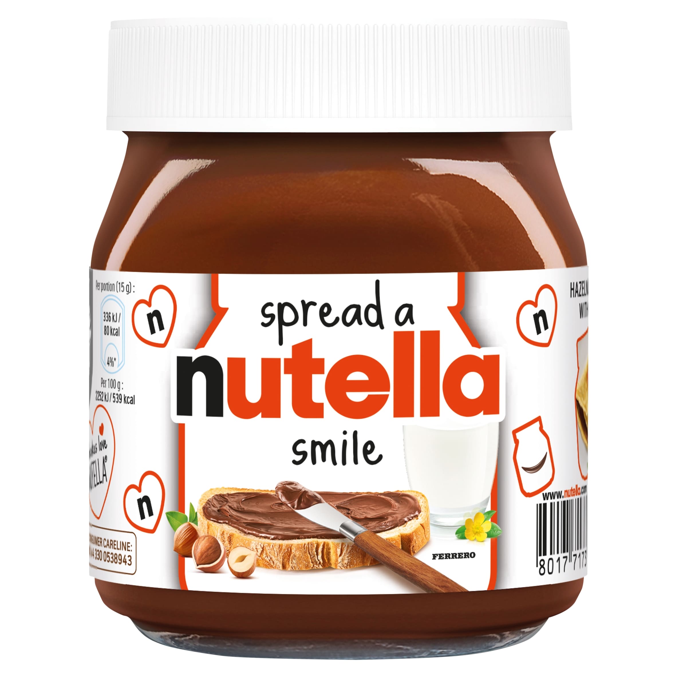 Nutella Hazelnut Chocolate Spread 350G