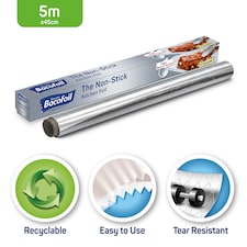 Bacofoil Non Stick Roasting Foil 450Mm X 5M thumbnail 2