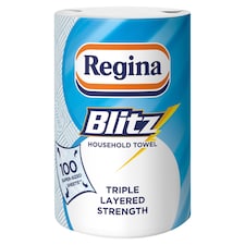 Regina Blitz Kitchen Roll 100 Supersized Sheets 1 Roll