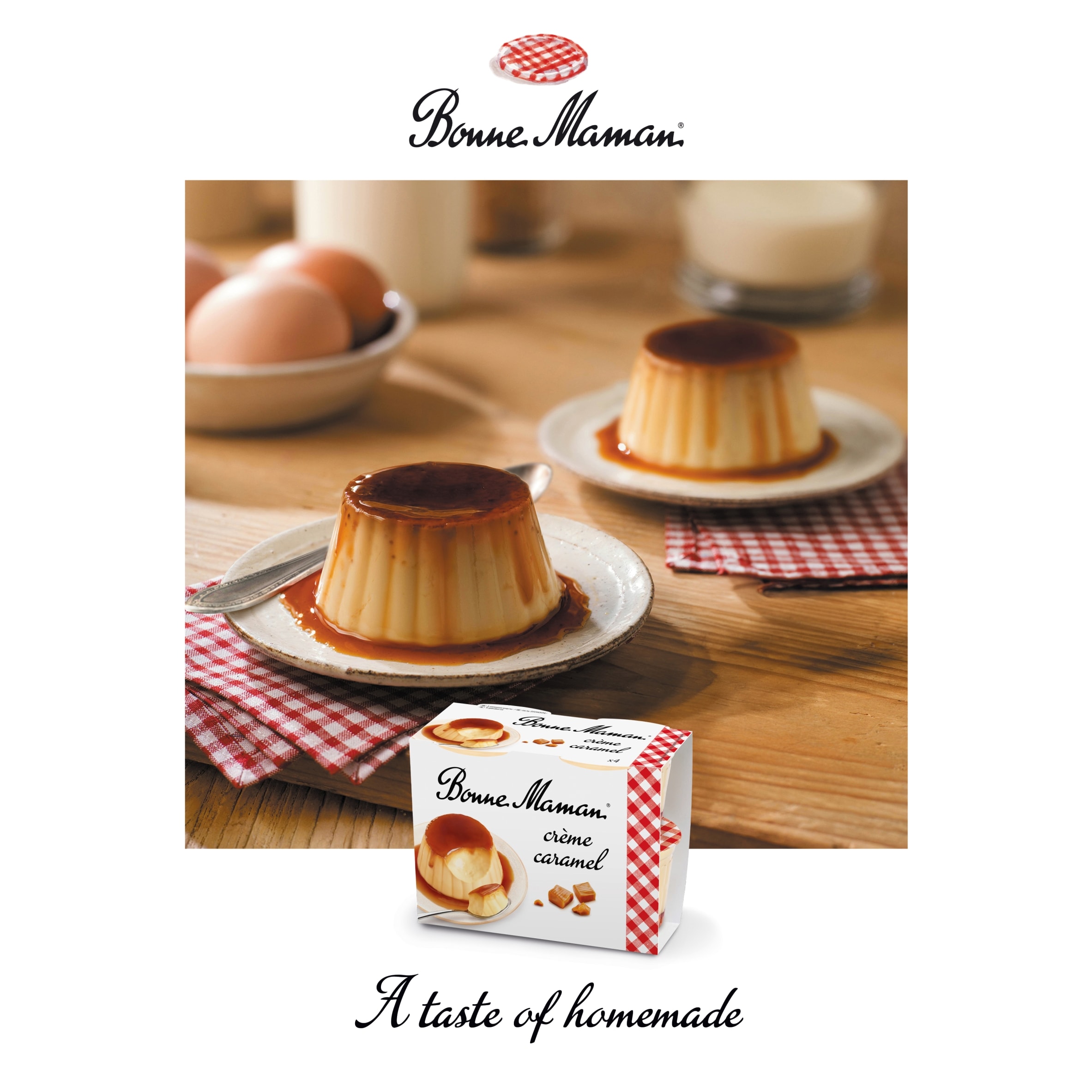 Bonne Maman Creme Caramel Dessert 4 x 100g thumbnail 2