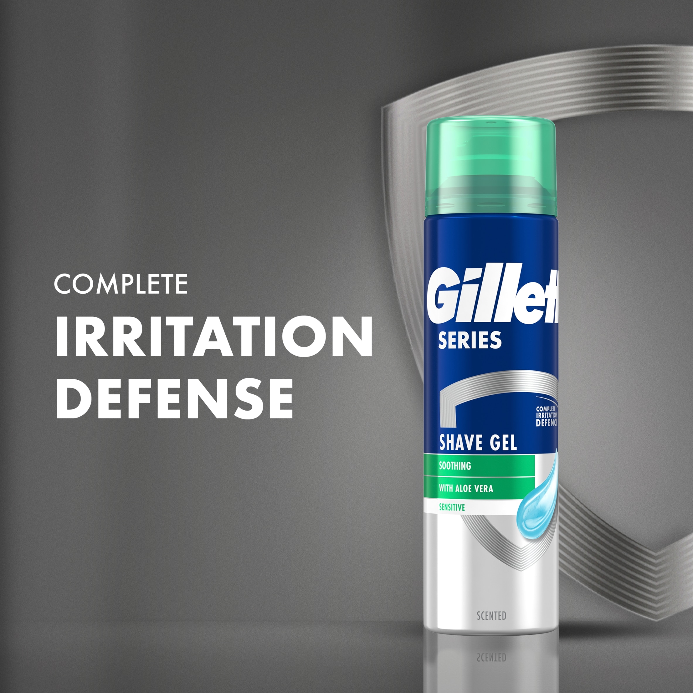 Gillette Series Sensitive Skin Shaving Gel 200Ml thumbnail 5