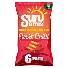 Sunbites Sun Ripened Sweet Chilli Multipack Crisps 6x25g thumbnail 2