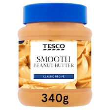 Tesco Smooth Peanut Butter 340G