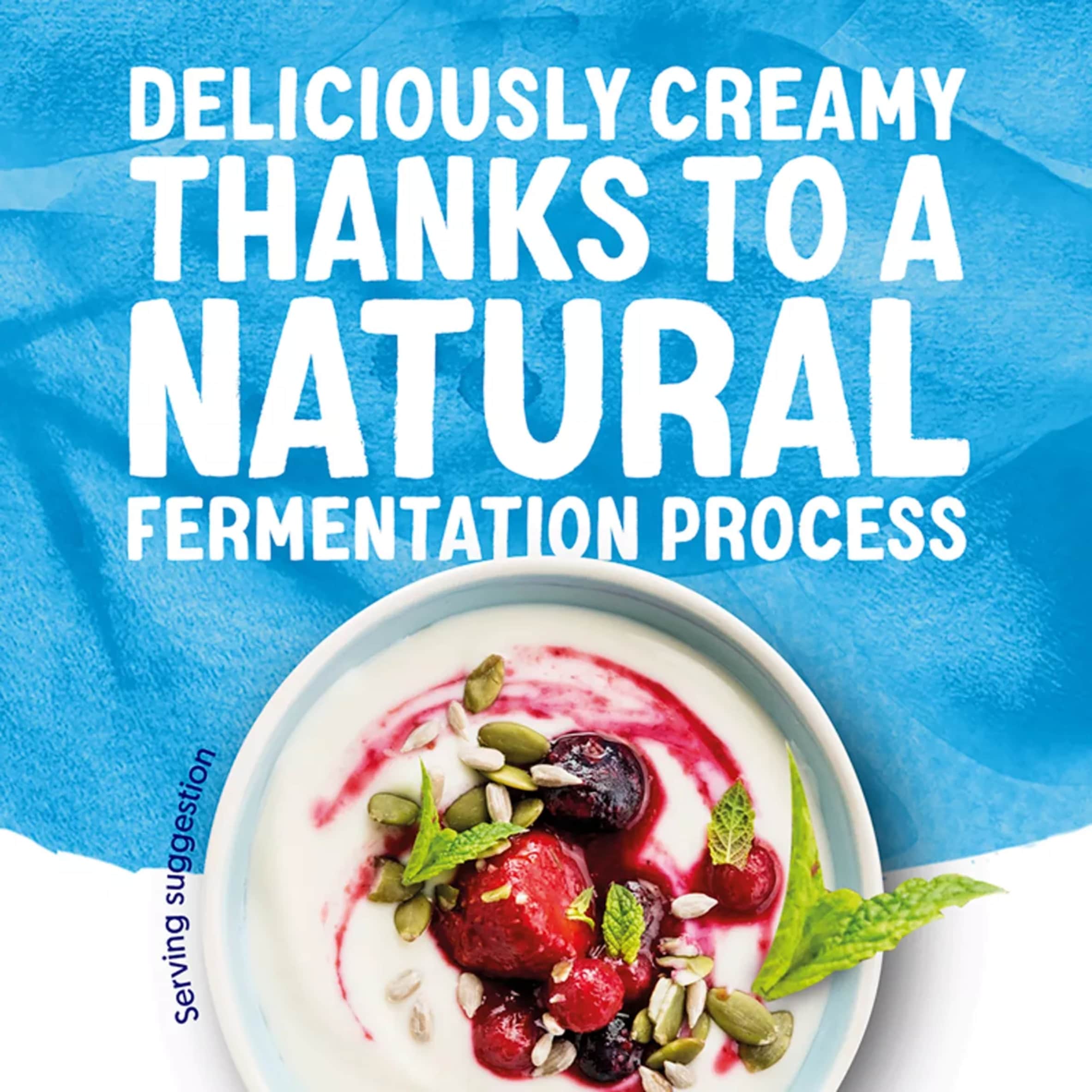 Alpro Plain Natural Dairy Free Soya Yoghurt Alternative 500g thumbnail 5