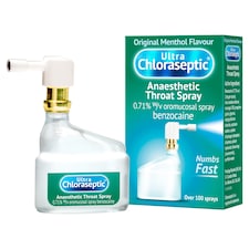 Ultra Chloraseptic Anaesthetic Throat Spray - Original Menthol 15ml thumbnail 2